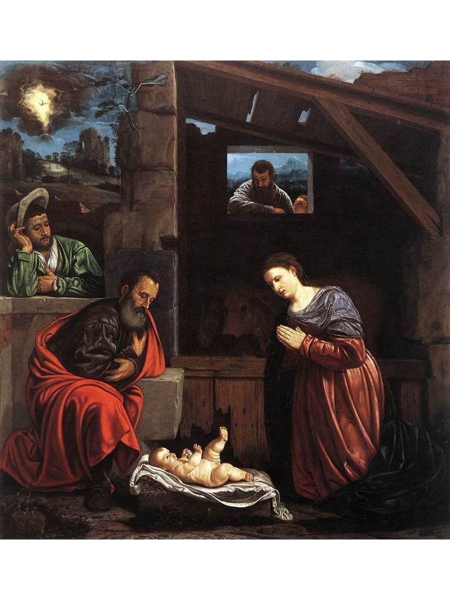 

Постер DRABS A3 Джованни Джироламо Савольдо Adoration of the Shepherds