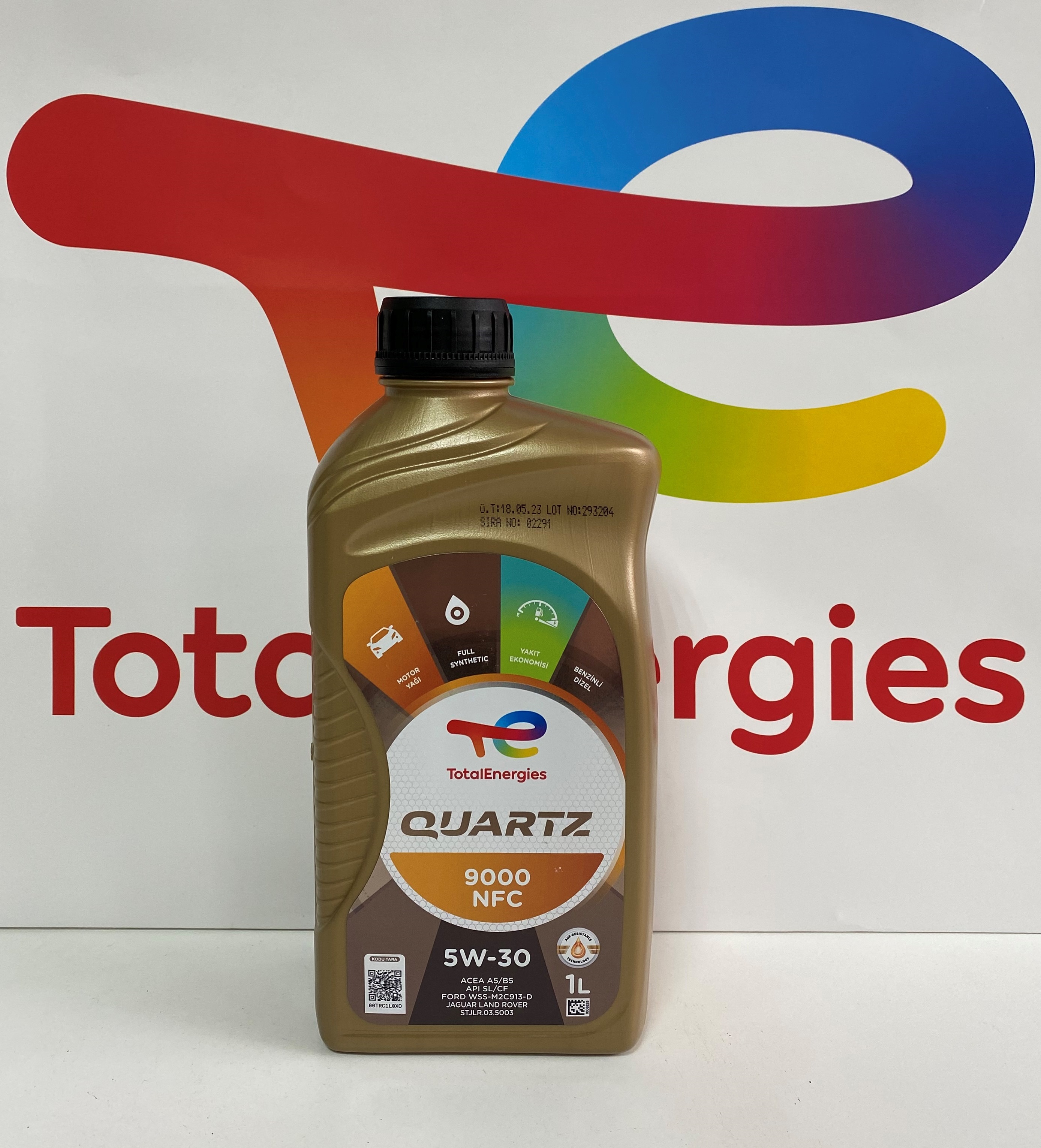 Моторное масло Total QUARTZ 9000 NFC 5W30 1л