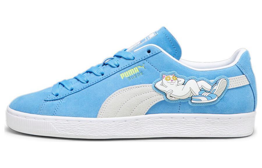 

Кеды унисекс Puma RIPNDIP x Suede голубые 40 EU, Голубой, RIPNDIP x Suede