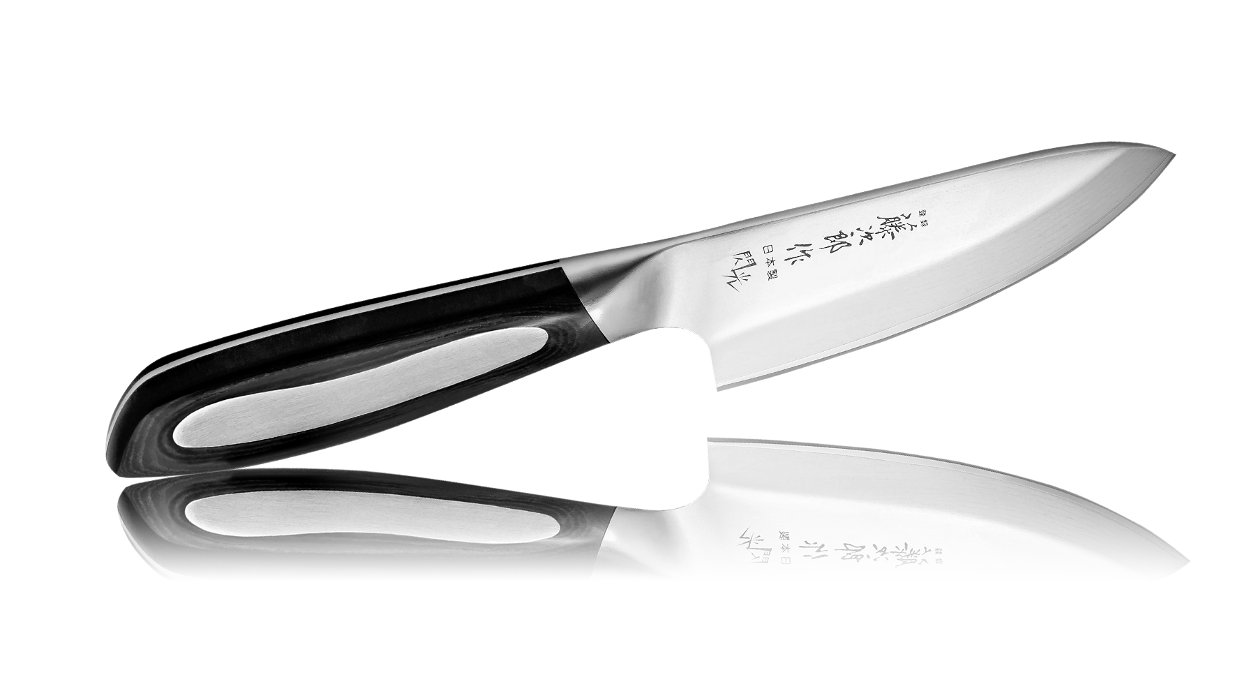 фото Нож кухонный для разделки рыбы, деба мини, tojiro flash, лезвие 16,5 см, сталь vg-10