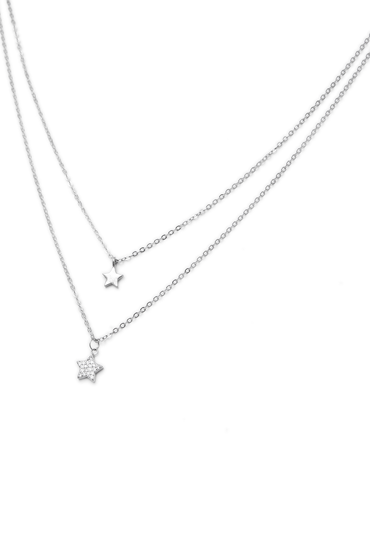 

Колье из серебра 45 см Адамант 8К0103039-S, фианит, 8К0103039-S