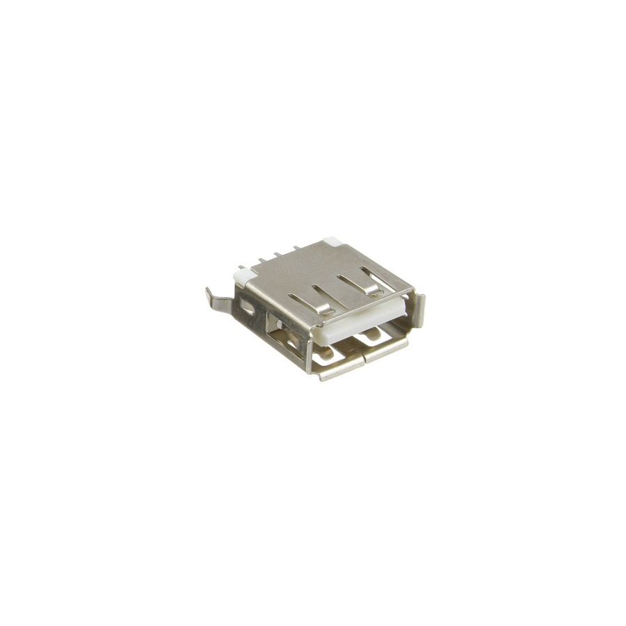 

Разъем USB(G) типа А, версия 2.0, 4 вывода, белый, 6x13x14