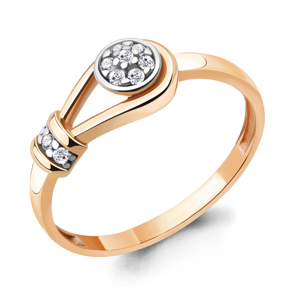 

Кольцо из серебра с фианитом Aquamarine Aquamarine 67432А_925_з р. 16,5, 67432А_925_з