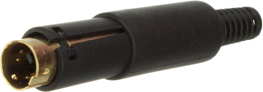 

Разъем SVHS Gold plastic 4-pin