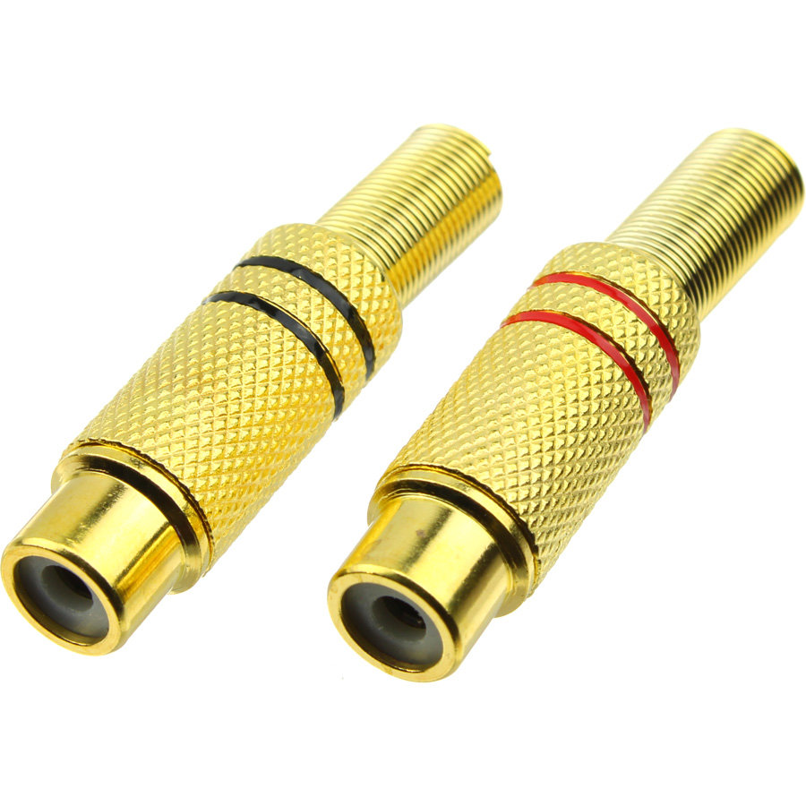 

Разъем RCA(G) gold, (2шт)