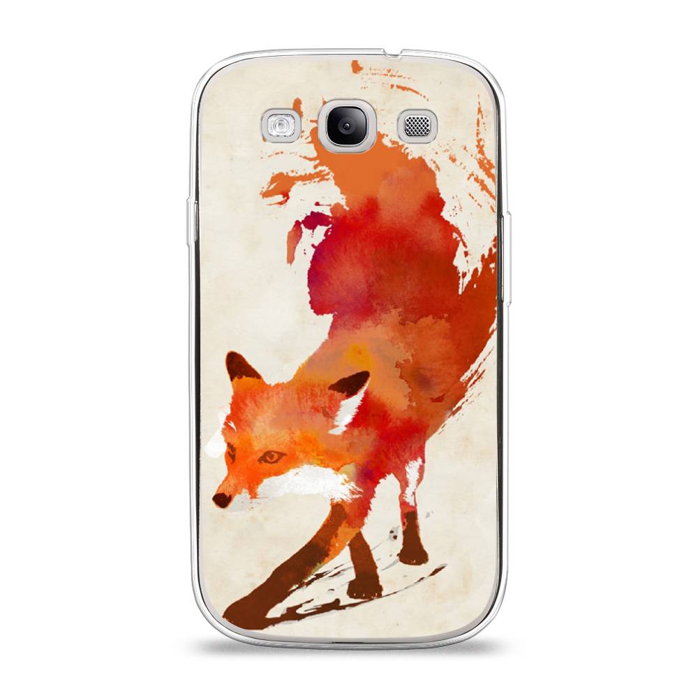

Чехол Awog на Samsung Galaxy S3 / Самсунг S3 "Лиса", Оранжевый, 23750-10