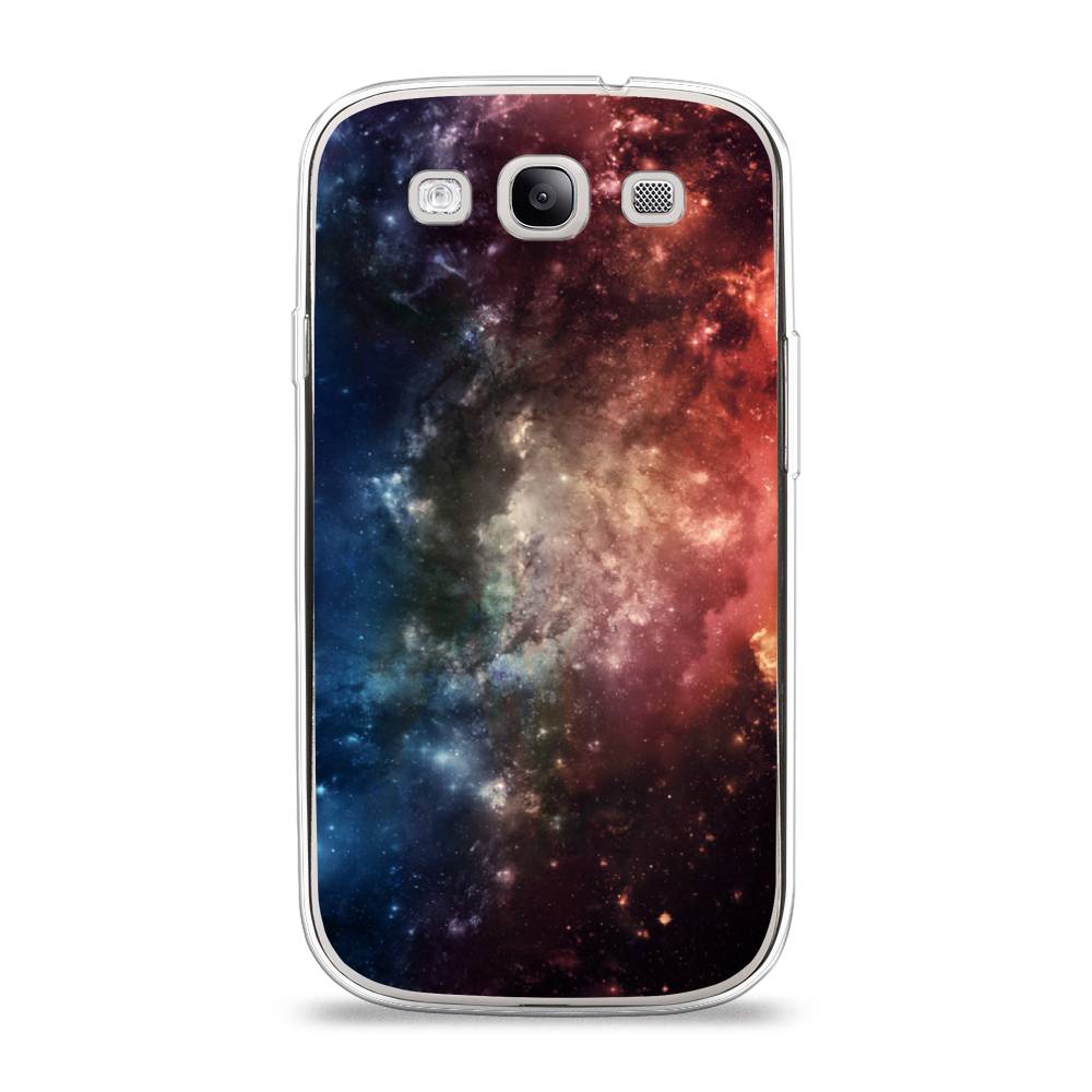 

Чехол Awog на Samsung Galaxy S3 / Самсунг S3 "Космос", Синий;бежевый;красный, 23750-4