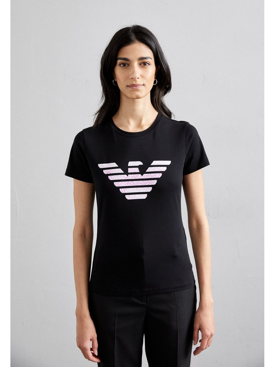 

Футболка женская Emporio Armani EA821D02Z черная M, Черный, EA821D02Z