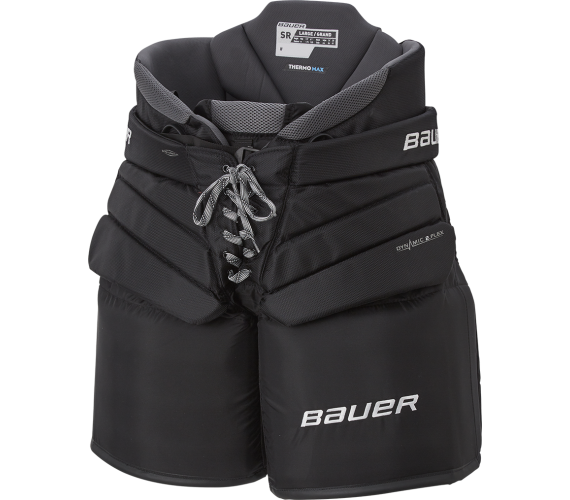 Трусы вратаря Bauer S23 ELITE GOAL PANT SR, XL, Черный