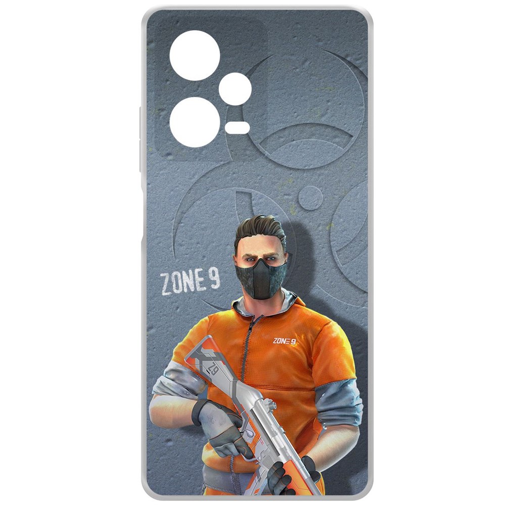 

Чехол-накладка Case Cтандофф 2 - Биотеррорист для Xiaomi Redmi Note 12 Pro+ 5G, Прозрачный