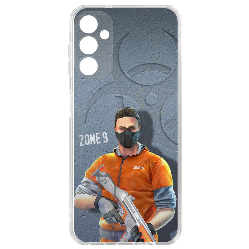 

Чехол-накладка Case Cтандофф 2 (Standoff 2) - Биотеррорист для Samsung Galaxy A14 4G, Прозрачный