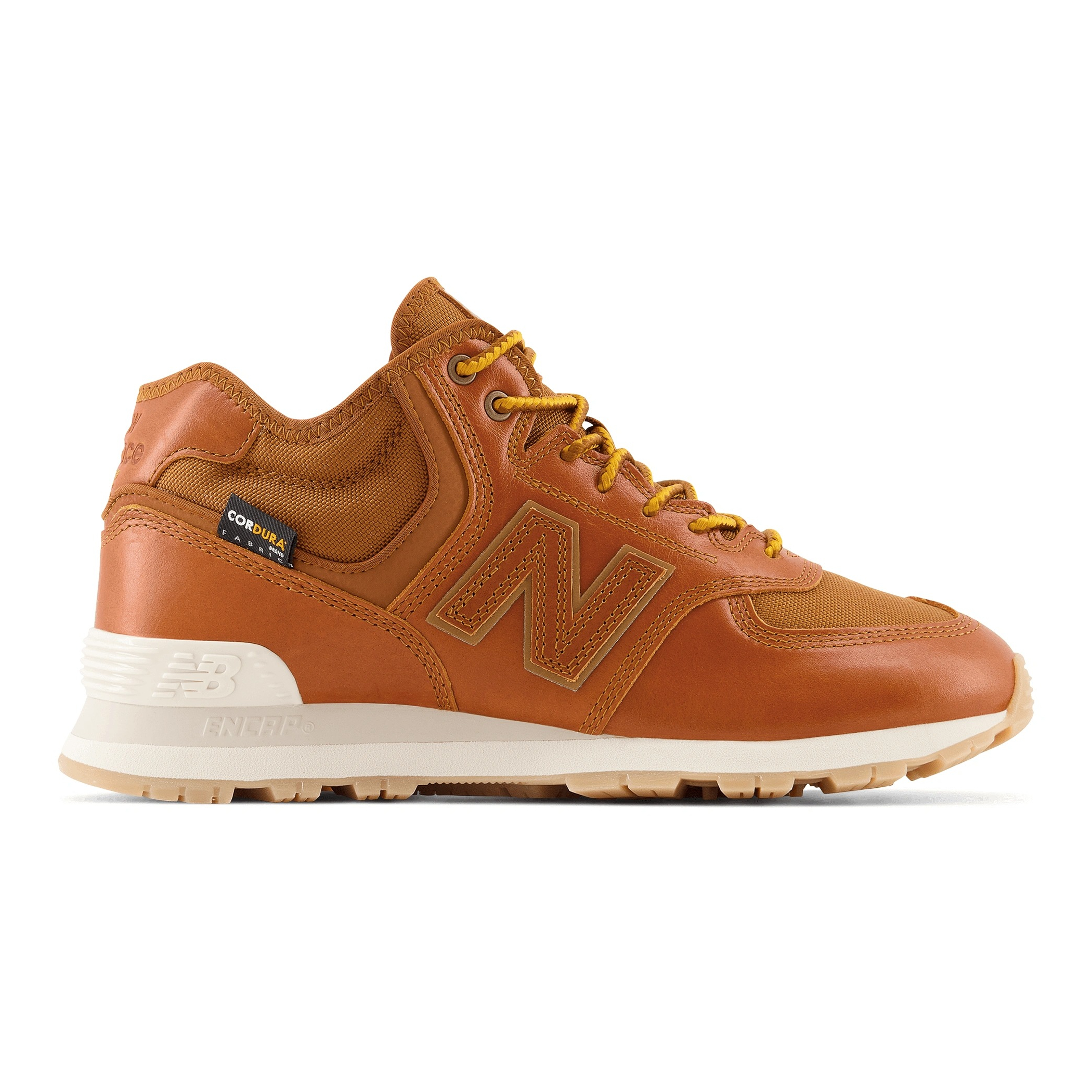 

Кроссовки унисекс New Balance U574HBB коричневые 38 EU, Коричневый, U574HBB