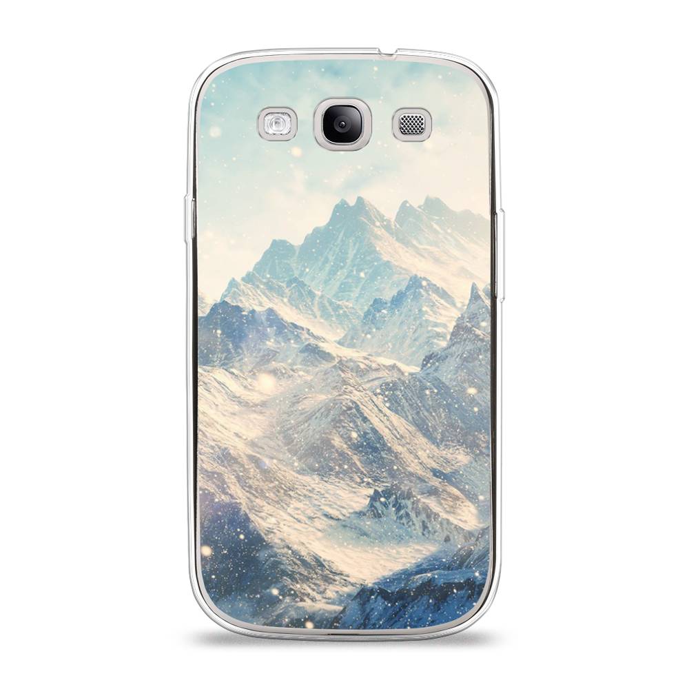 

Чехол Awog на Samsung Galaxy S3 / Самсунг S3 "Горы 4", Голубой, 23750-4