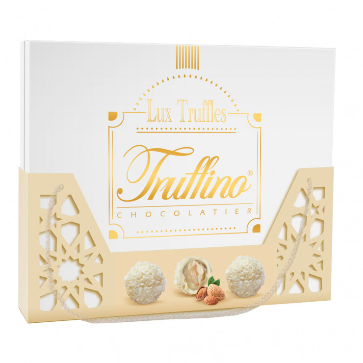 

Конфеты Truffino Из белого шоколада с миндалем и кокосом 260 г