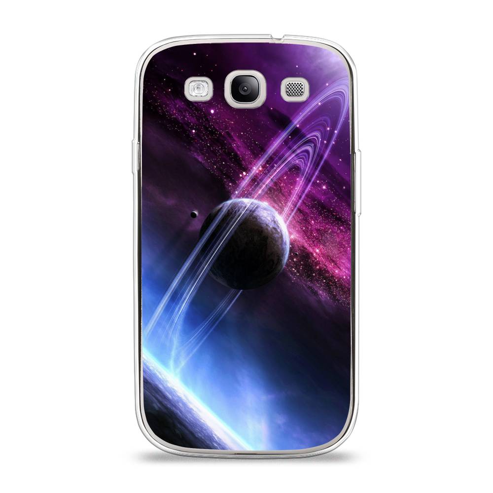 

Чехол Awog на Samsung Galaxy S3 / Самсунг S3 "Космос 17", Черный;фиолетовый, 23750-4