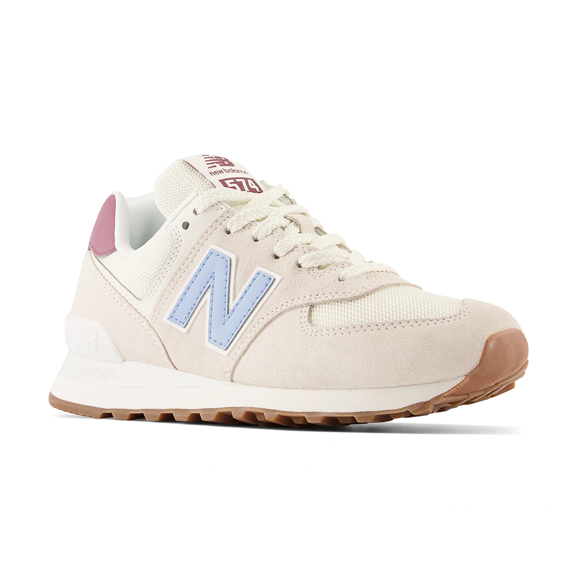 

Кроссовки женские New Balance WL574RD бежевые 35.5 RU, Бежевый, WL574RD