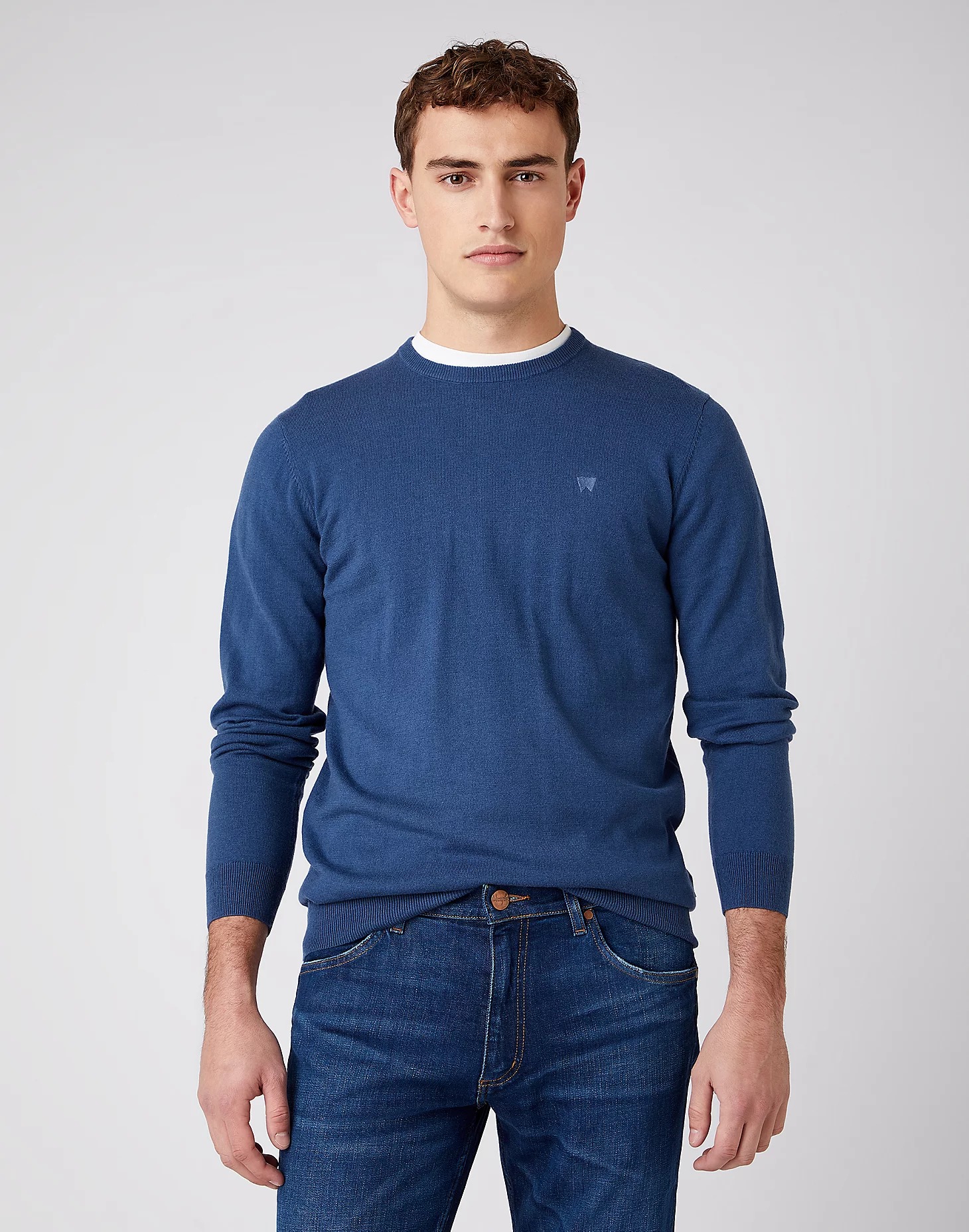 

Джемпер мужской W8A02PXTG Wrangler синий XXL, W8A02PXTG