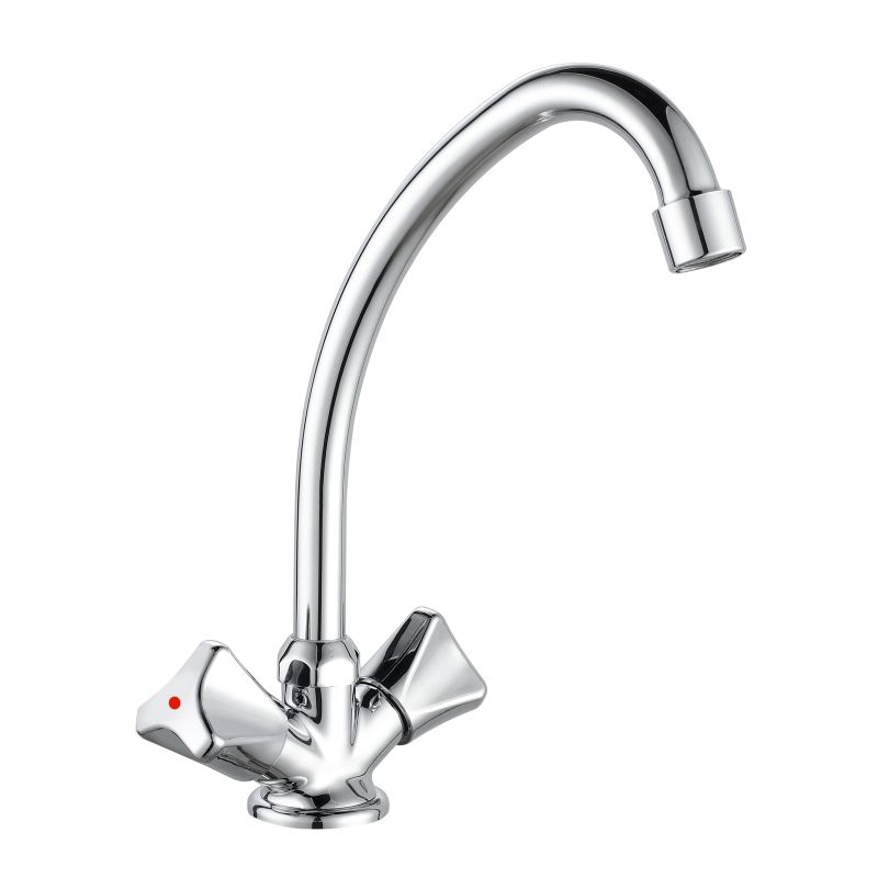 фото Смеситель для кухни c поворотным изливом astra gross aqua 3740045с-b03