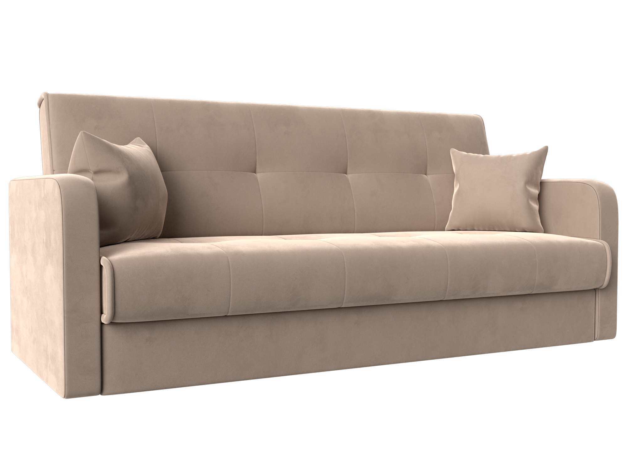 

Диван книжка Надежда велюр бежевый, Диван книжка Надежда