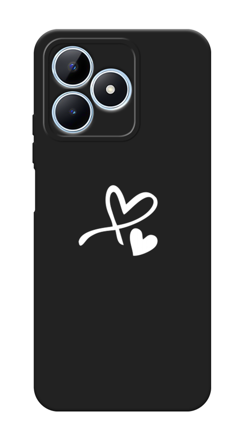 

Чехол Awog 2516552-1 для Realme C60 "Сердечко минимализм", Белый, 2516552-1
