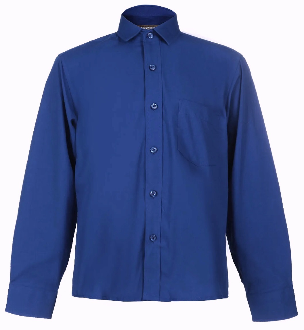 Рубашка детская Tsarevich Royal, синий, 134