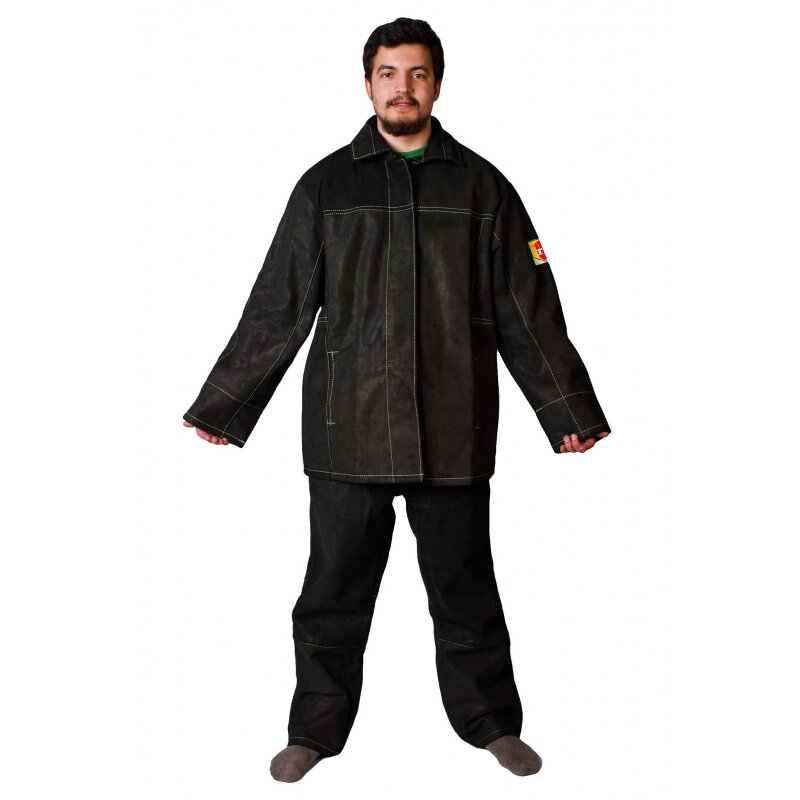

Костюм рабочий мужские NoBrand КС30 черные 48-50, 170-176, Черный, КС30