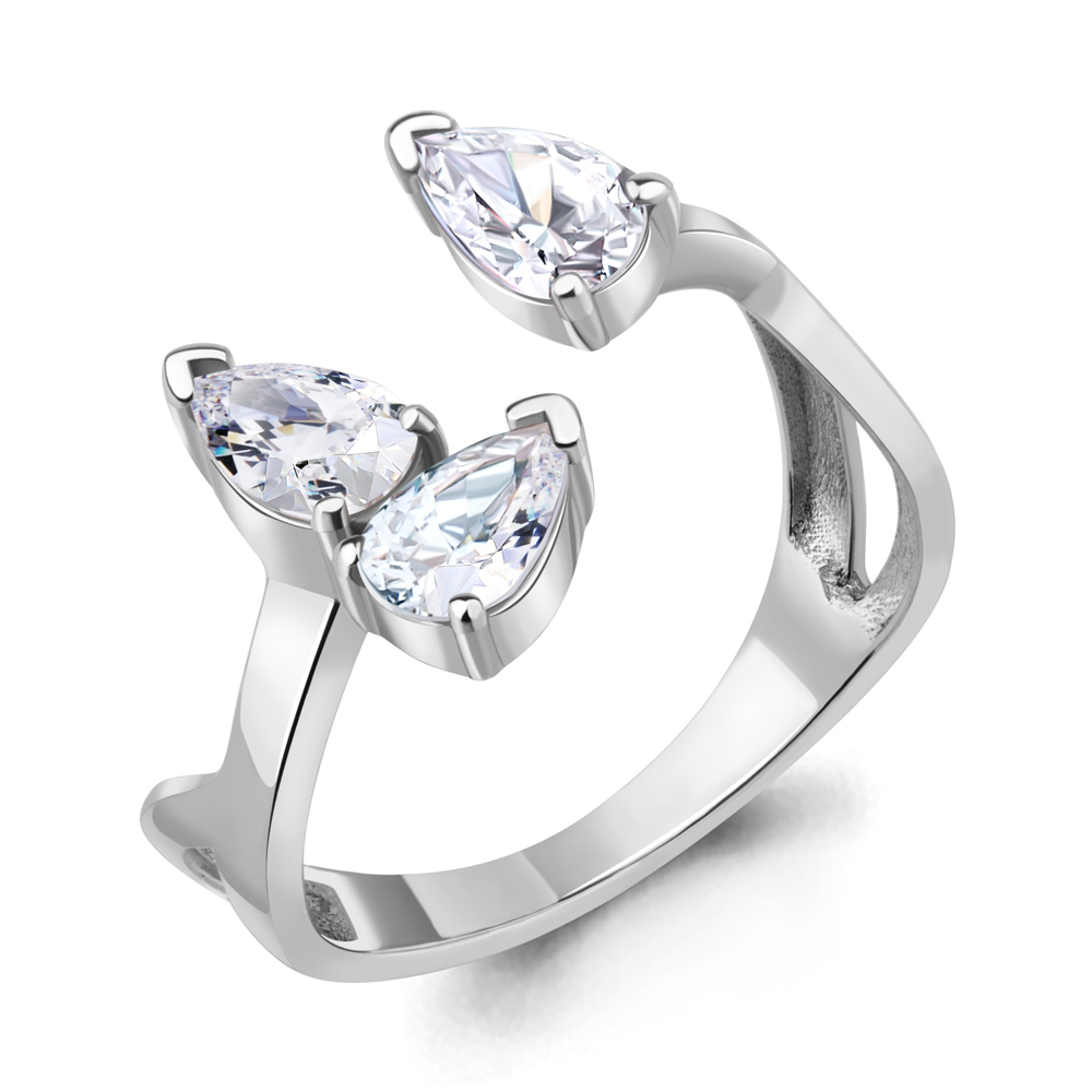 

Кольцо из серебра с фианитом Aquamarine Aquamarine 67426_925_р р. 21, 67426_925_р