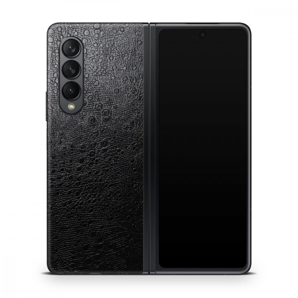 Наклейка Glueskin из натуральной кожи OSTRICH для Samsung Galaxy Z Fold 4 1890₽