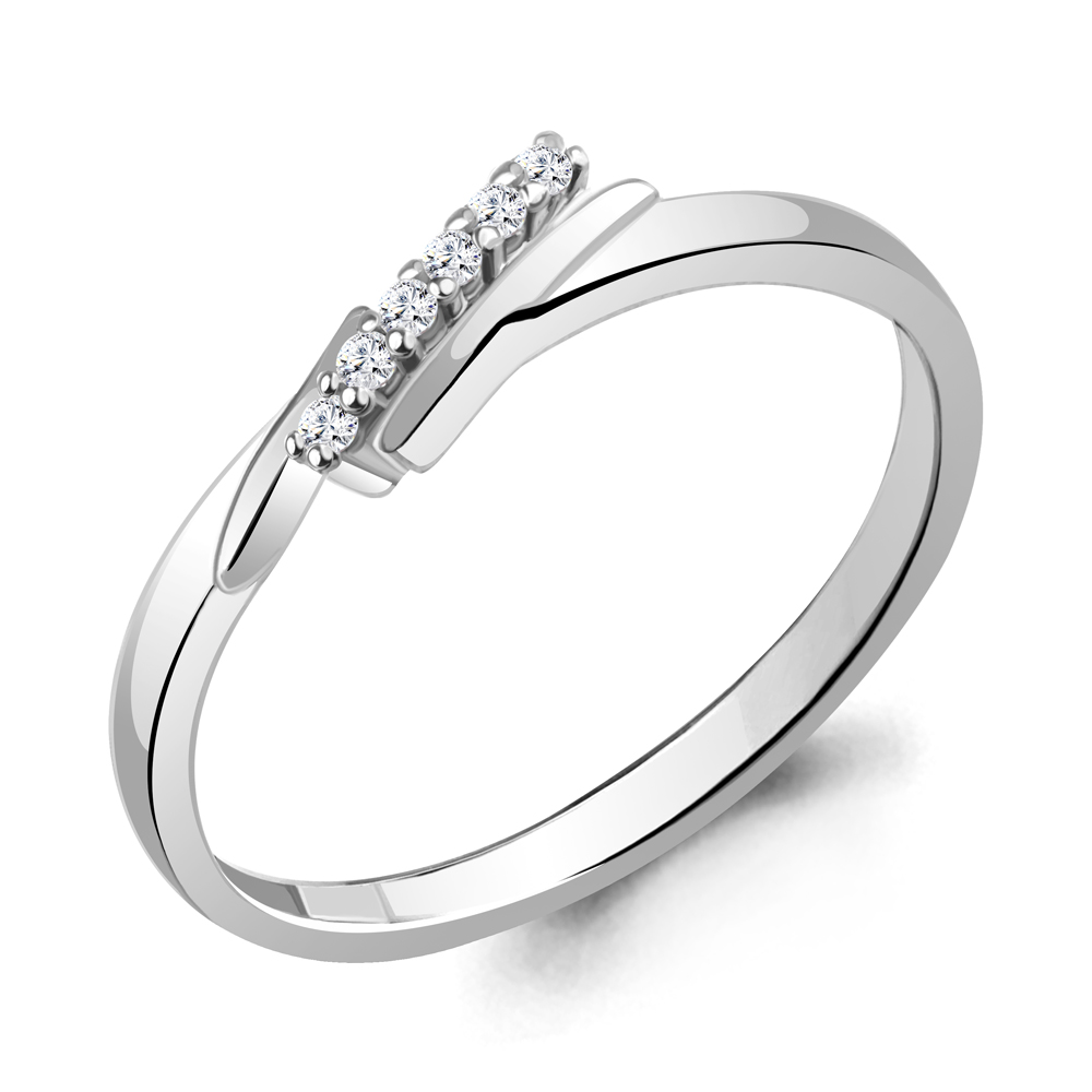 

Кольцо из серебра с фианитом Aquamarine Aquamarine 67424А_925_р р. 16,5, 67424А_925_р