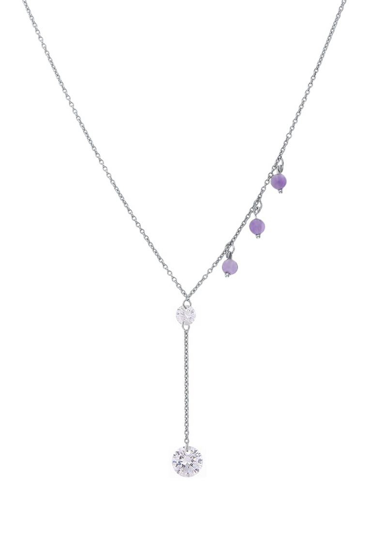 

Колье-галстук из серебра с аметистом 40 см Kari Jewelry Ср925Р-864003040Н9, Ср925Р-864003040Н9