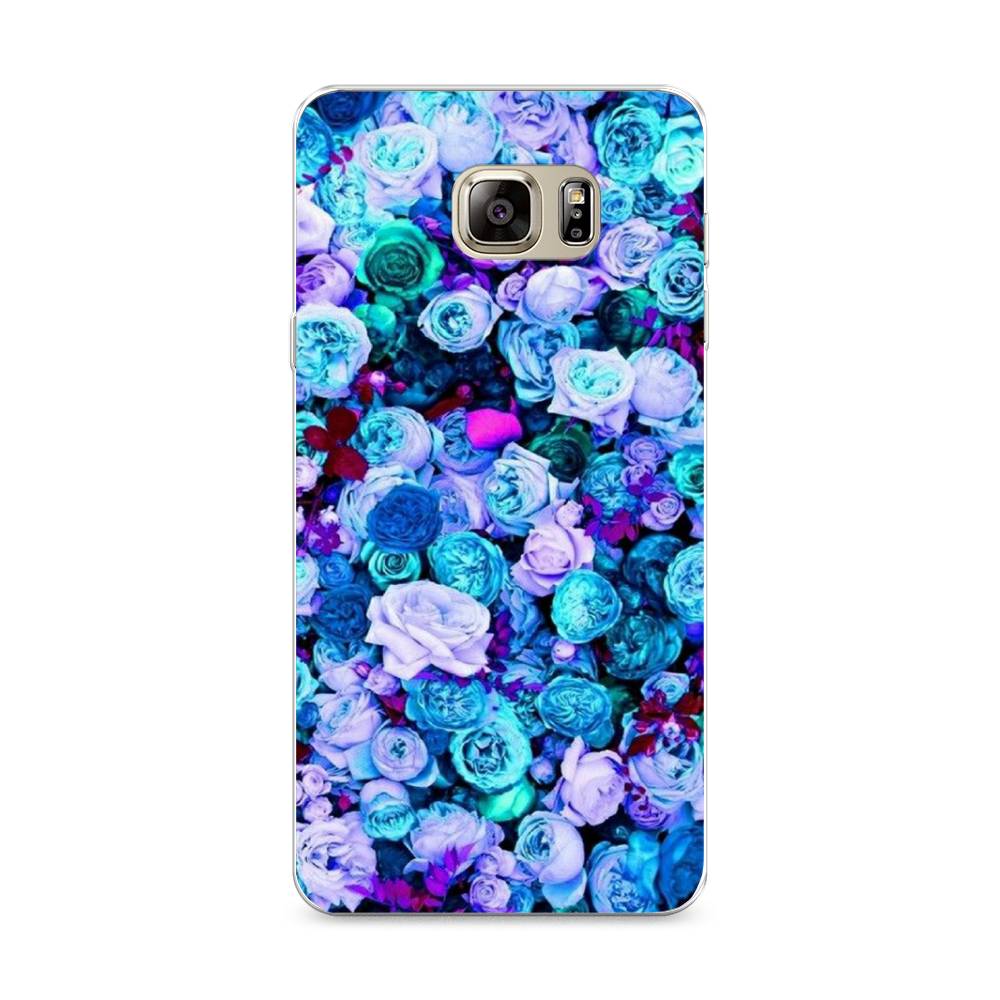 

Чехол на Samsung Galaxy Note 5 "Цветочный ковер", Фиолетовый, 23550-2