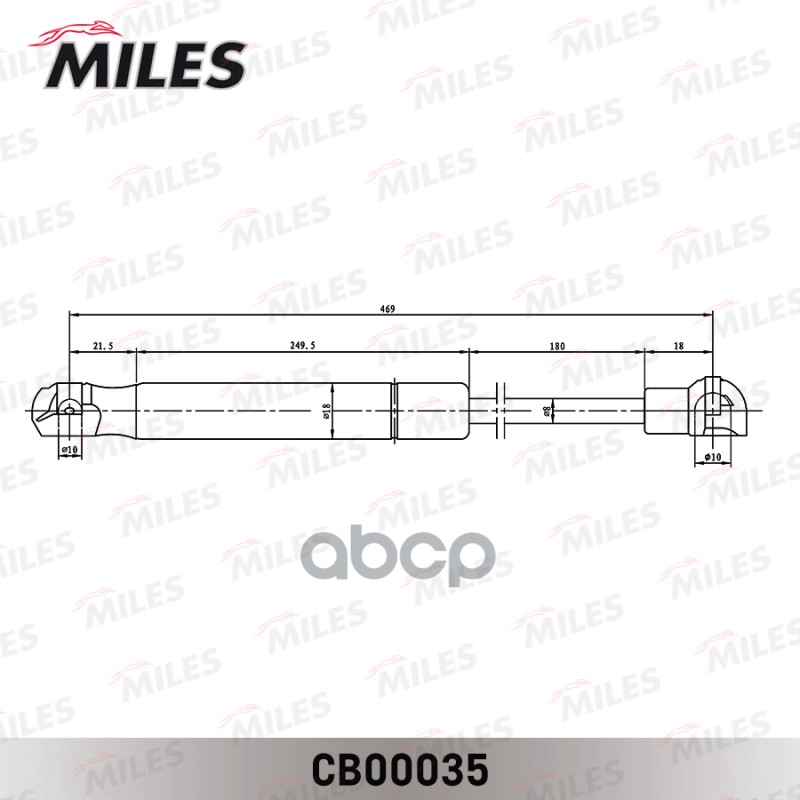 

Амортизатор багажника Volvo Xc90 I 02>14 Miles CB00035