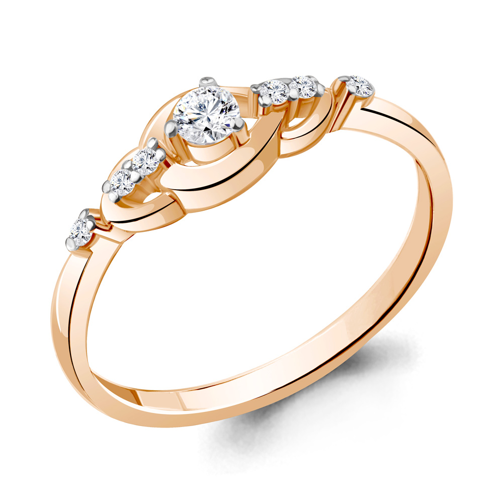 

Кольцо из серебра с фианитом Aquamarine Aquamarine 67423А_925_з р. 16, 67423А_925_з