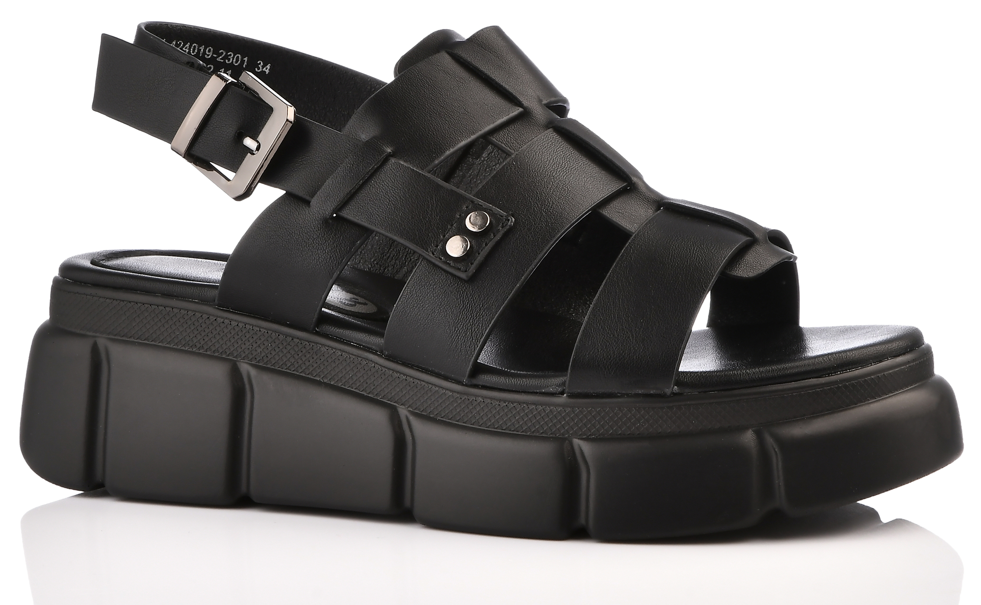 

Босоножки Pixel для девочек, 4-424019-2301, размер 34, 1 пара, Черный, 4-424019-2301