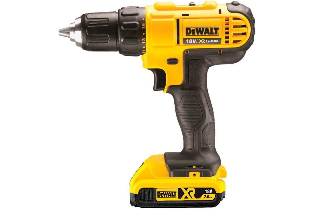 Акк. дрель шуруповерт 18В DCD771D2 DeWALT  DCD771D2-KS аккумуляторная безударная дрель шуруповерт dewalt dcd771d2