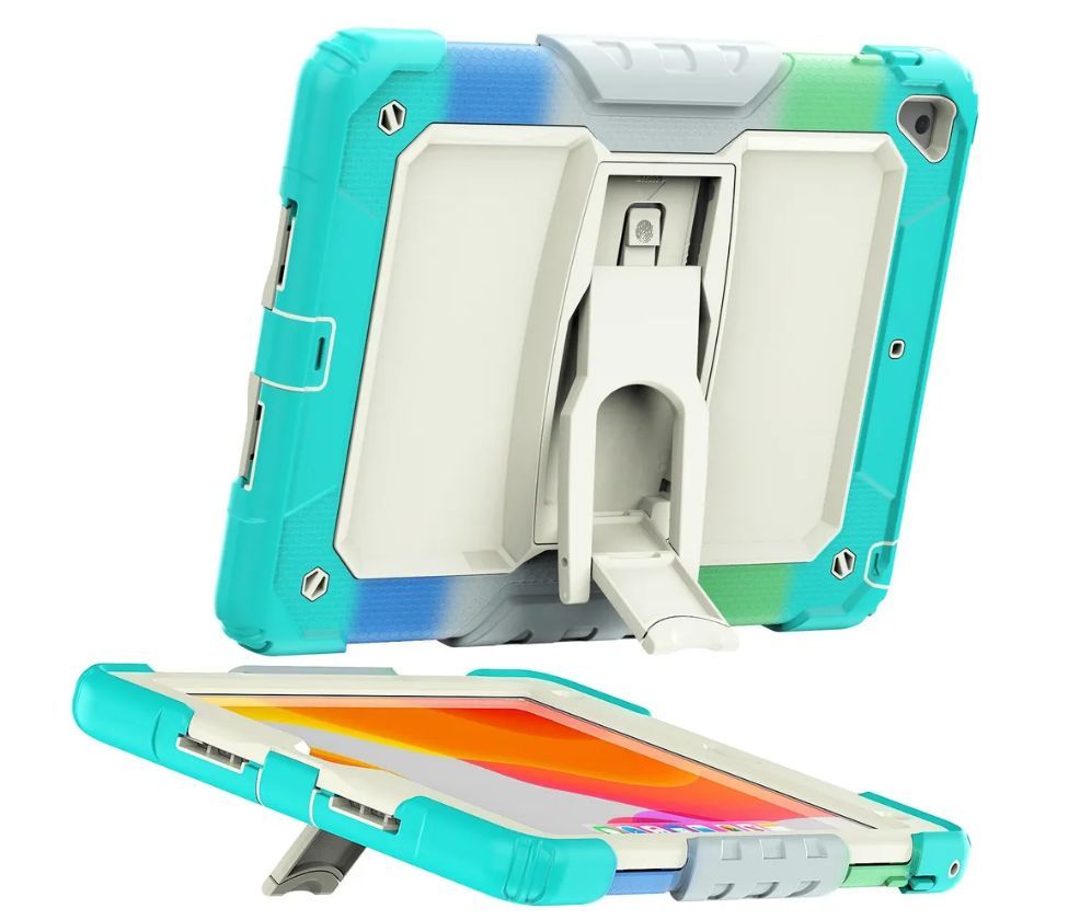 

Противоударный чехол для iPad 10, 10.9 (2022) - A2757, A2777, METROBAS Protective Case, Зеленый, 11274