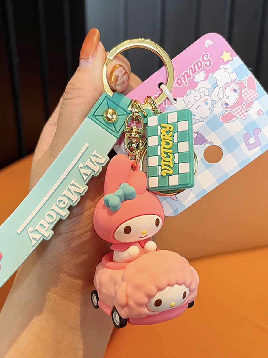 

Брелок женский STAREX My melody Victory на барашке розовый, My melody Victory на барашке