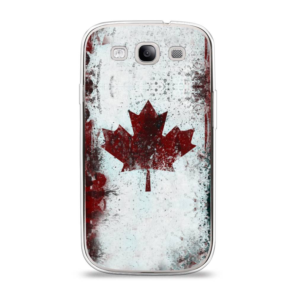 

Чехол Awog на Samsung Galaxy S3 / Самсунг S3 "Канада", Белый;красный;черный, 23750-5