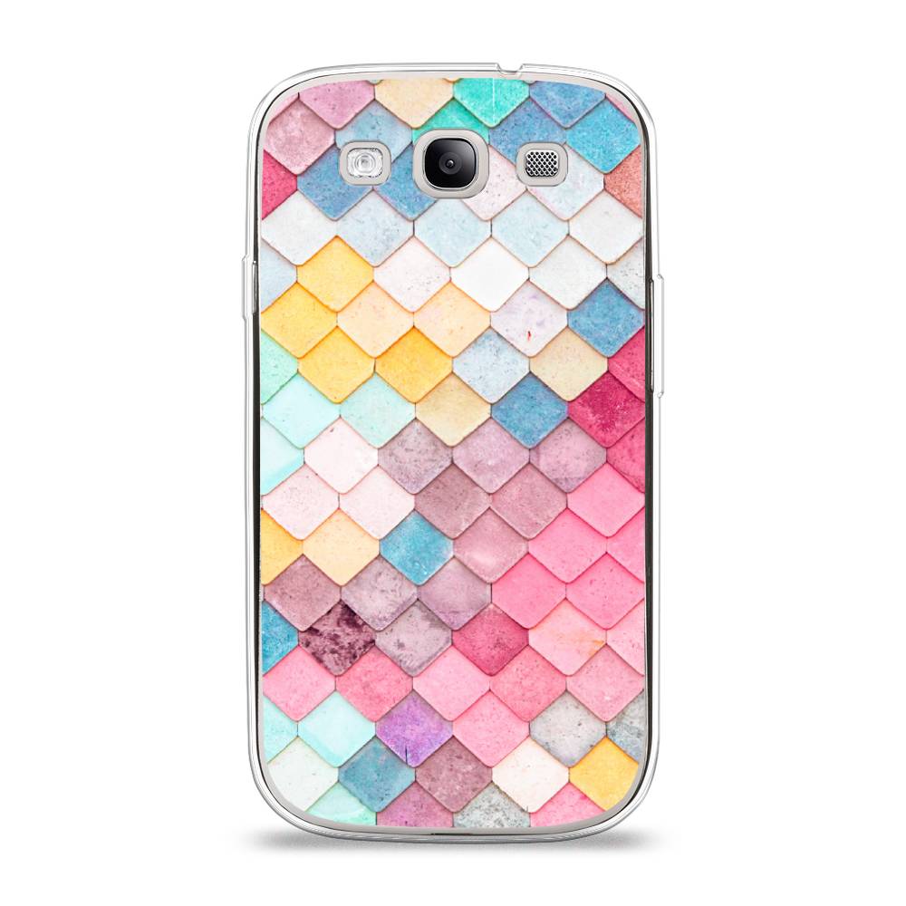 

Чехол Awog на Samsung Galaxy S3 / Самсунг S3 "Нежные ромбики", Красный, 23750-4