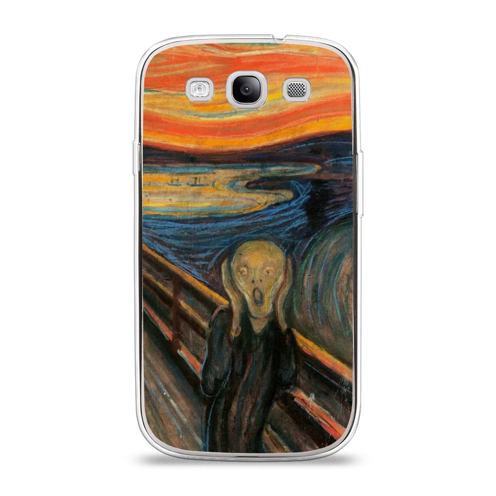 

Чехол Awog на Samsung Galaxy S3 / Самсунг S3 "Крик", Оранжевый;синий;серый, 23750-9