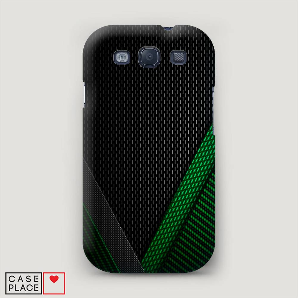 

Чехол Awog "Зеленый карбон" для Samsung Galaxy S3, 23720-2