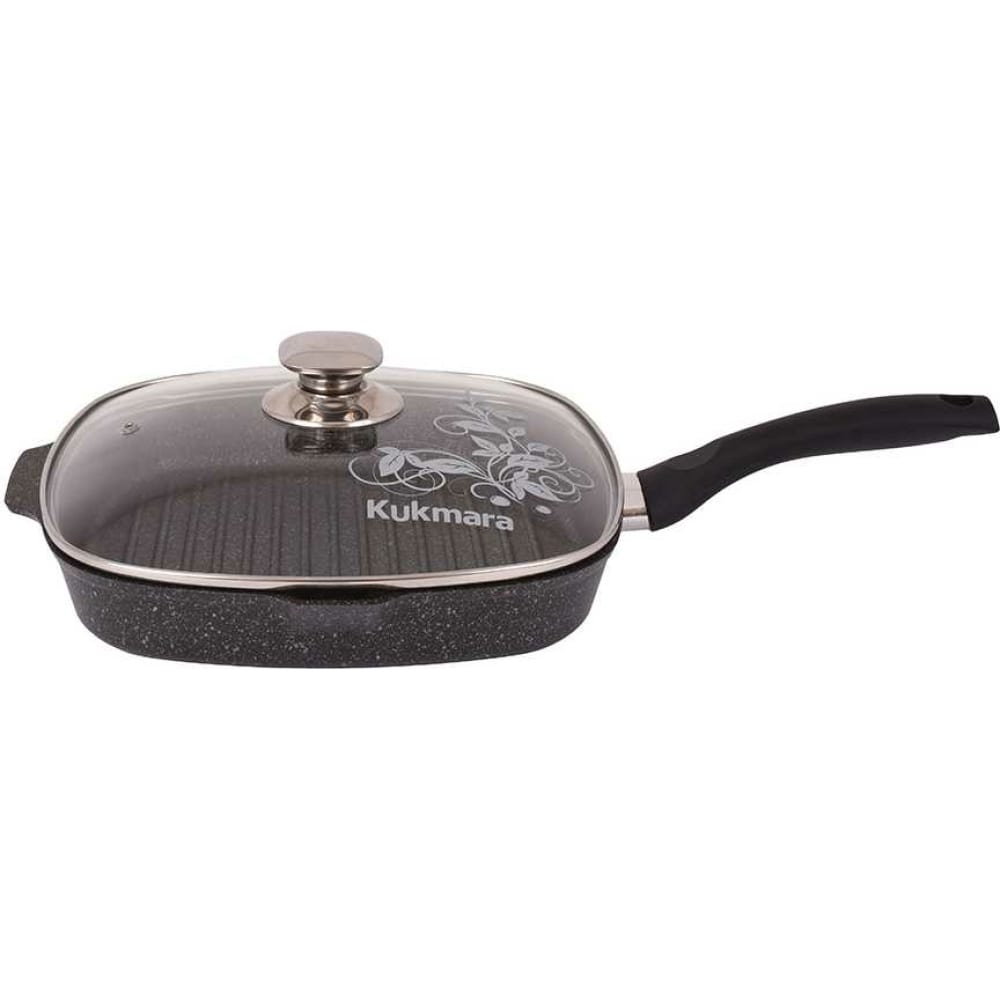 

Квадратная сковорода-гриль Kukmara Granit Ultra original