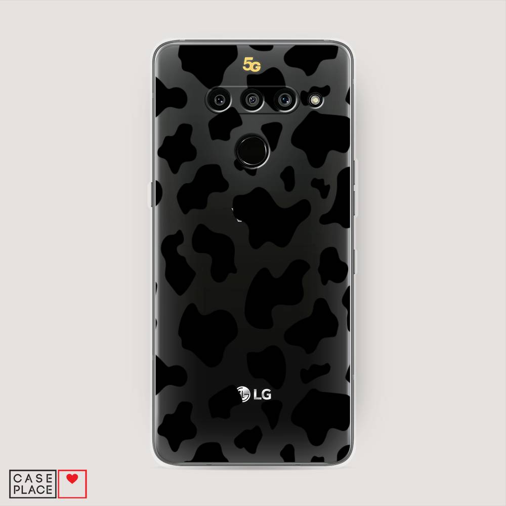 фото Чехол awog "пятна коровы черные" для lg v50 thinq