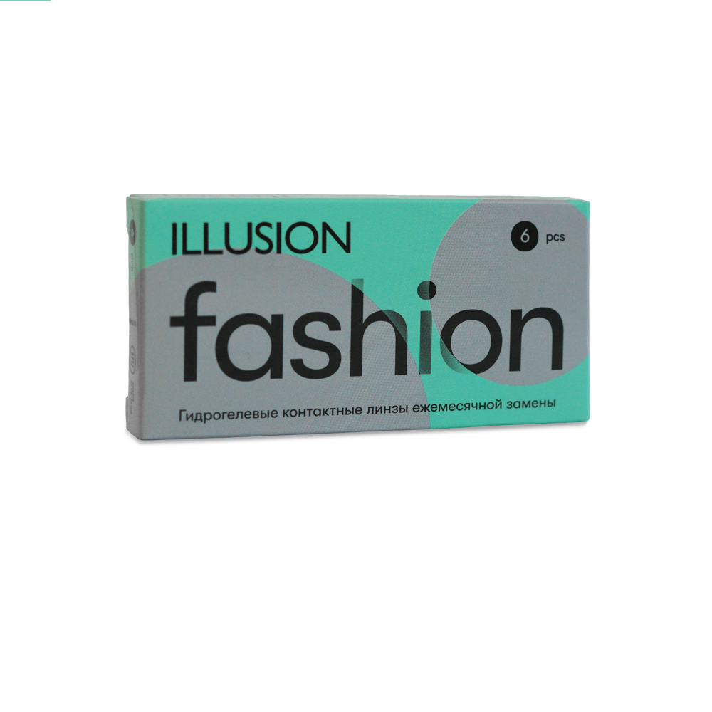 

Контактные линзы ILLUSION FASHION 6 линз 8.6 -3,0, FASHION