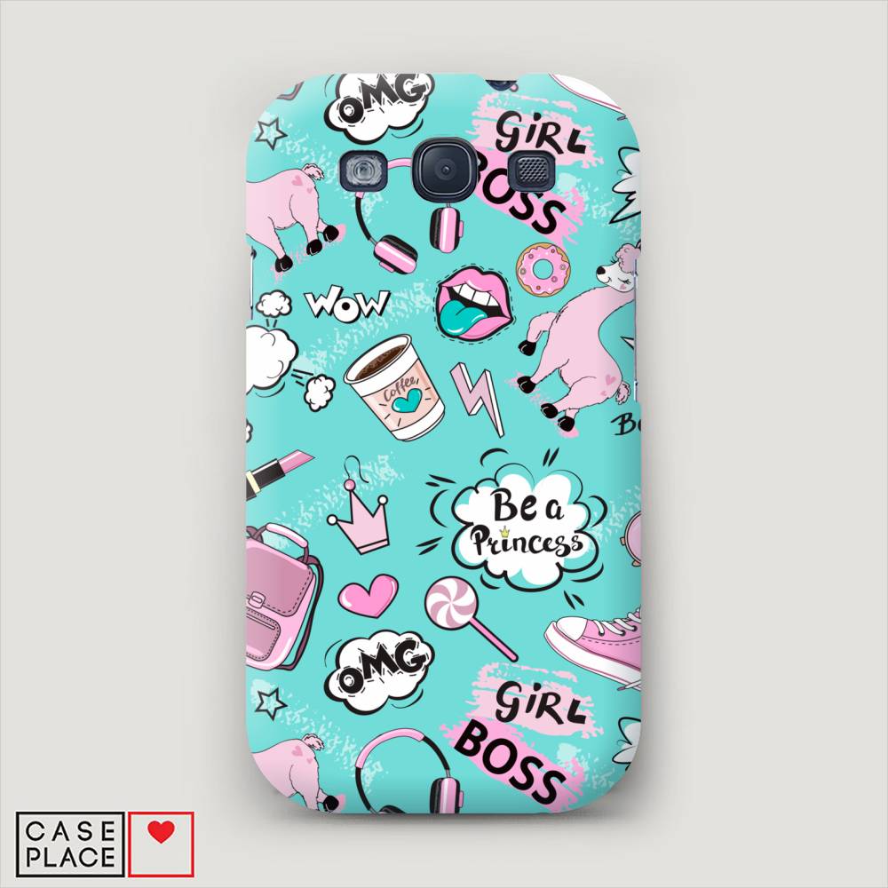 

Чехол Awog "Стильная лама" для Samsung Galaxy S3, 23720-1