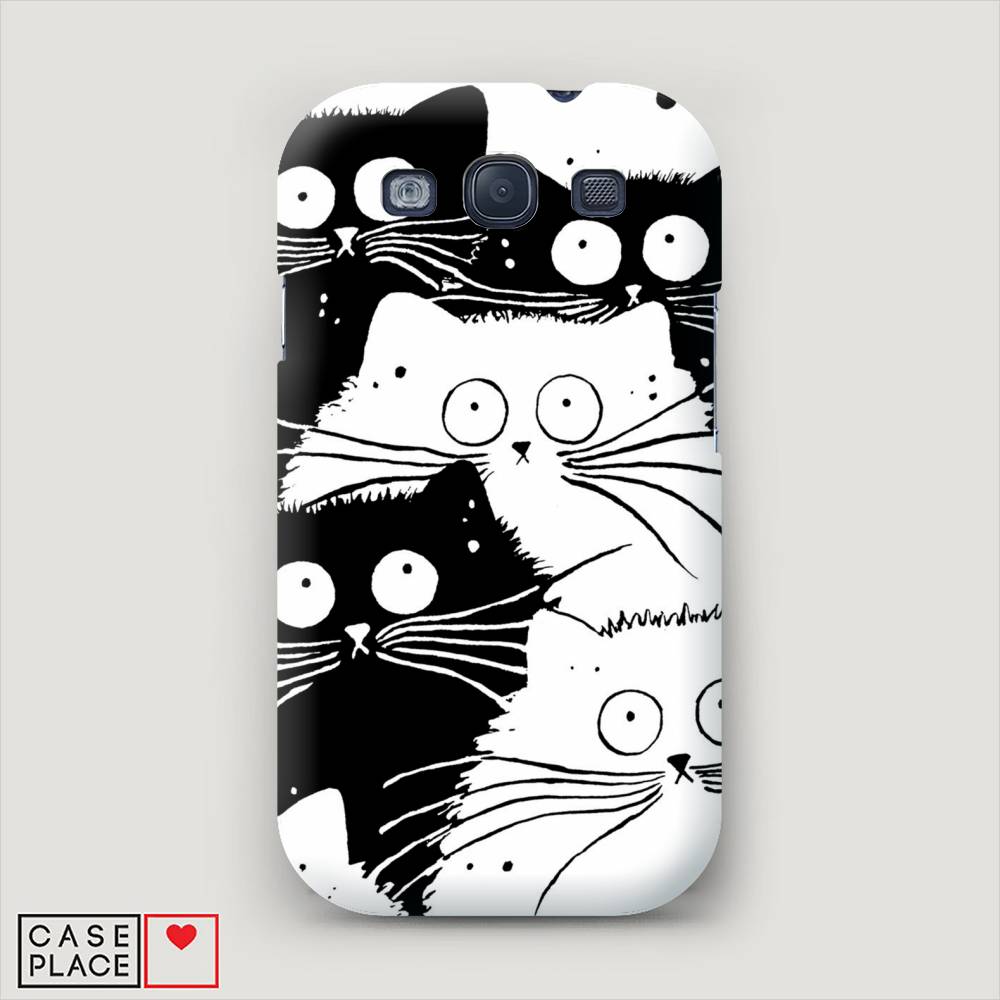 

Чехол Awog "Коты черно-белые" для Samsung Galaxy S3, 23720-1
