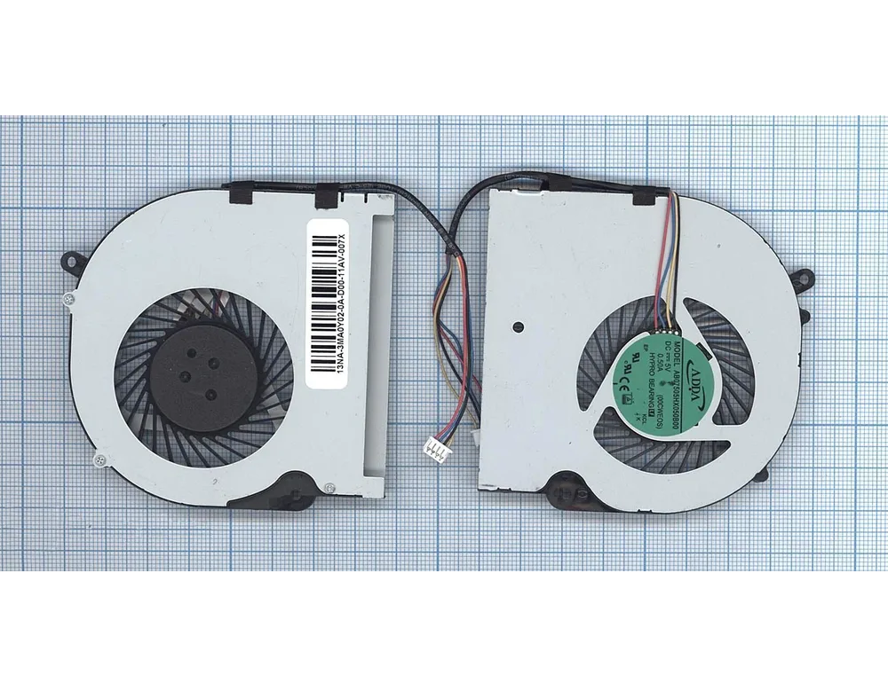 

Кулер Vbparts FB07005H05LPA-001, 13N0-2CA0K01, 13N0-DRA0302 (4-pin) ver.2 (100156415V)
