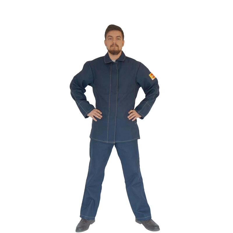 

Костюм рабочий мужские NoBrand ТС01 синие 52-54, 170-176, Синий, ТС01