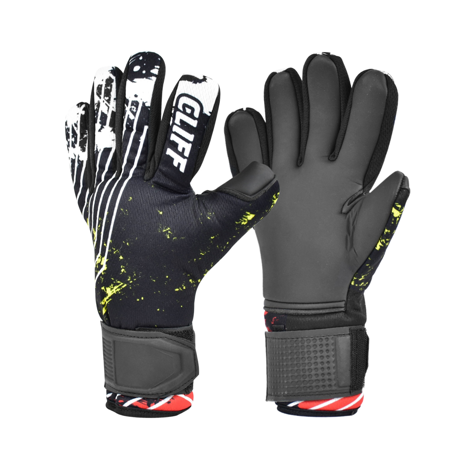 

Перчатки вратарские CLIFF СS-22330, черные, р, Черный, CS-22330