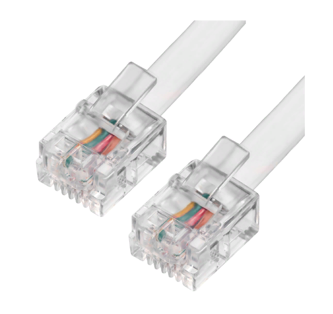 Кабель Greenconnect RJ11 - RJ11 4м (GCR-TP6P4C-4.0m)